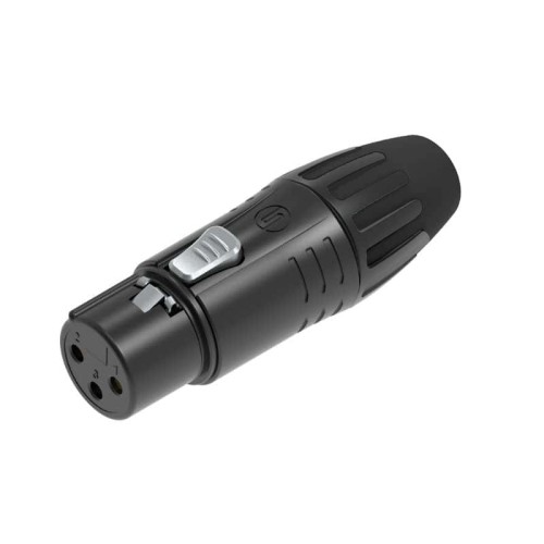 Przejdź do produktu SEETRONIC SCMF3-B-BK Wtyk XLR 3-PIN Żeński