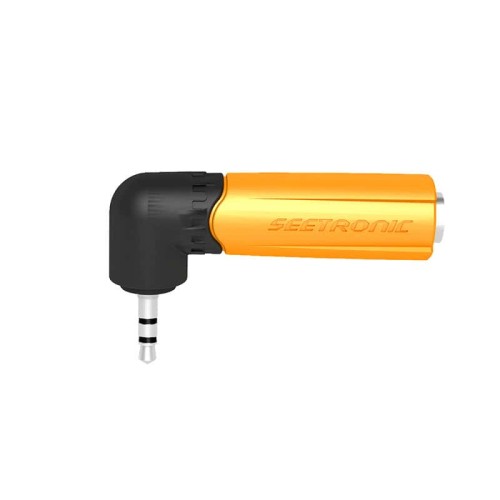 Przejdź do produktu SEETRONIC MMJ3-PM-R ADAPTER KĄTOWY JACK  6,3MM ŻEŃSKI - JACK 3,5 MĘSKI - STEREO