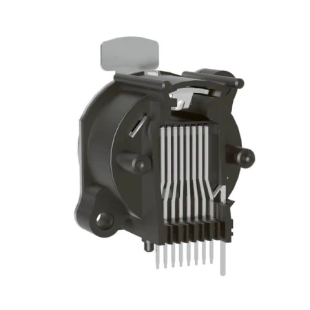 SEETRONIC SE8FBH GNIAZDO MONTAŻOWE RJ45 PCB POZIOME tył