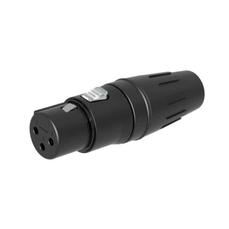 SEETRONIC SCHF3-B WTYK XLR 3-PIN ŻEŃSKI Czarny