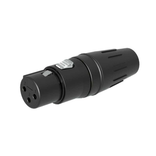 Przejdź do produktu SEETRONIC SCHF3-B WTYK  XLR 3-PIN ŻEŃSKI Czarny