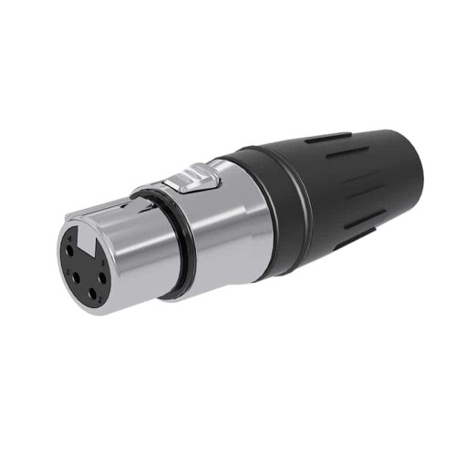 Przejdź do produktu SEETRONIC SCHF4 WTYK  XLR 4-PIN ŻEŃSKI
