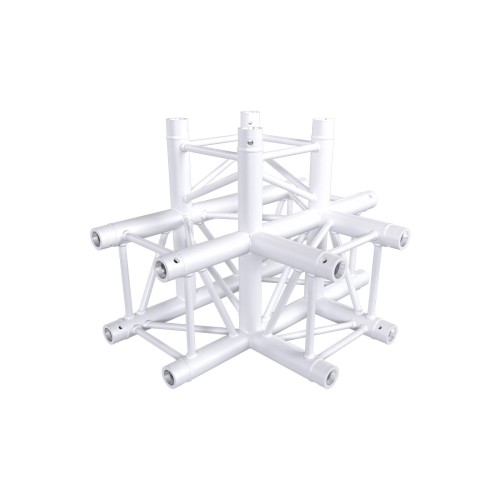 Przejdź do produktu CONTESTAGE Narożnik kratownicy Quatro 290 AGQUA-10 W 4-kierunkowy - biały