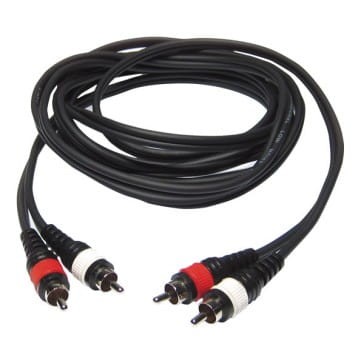 Przejdź do produktu HILEC CL-24/1,5 przewód kabel 2x cinch RCA- 2x cinch RCA 1,5M