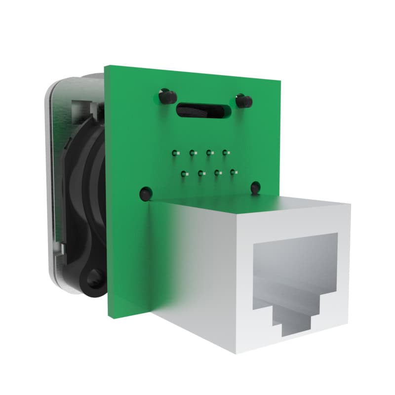 SEETRONIC SE8FDP GNIAZDO MONTAŻOWE RJ45 TYP: D