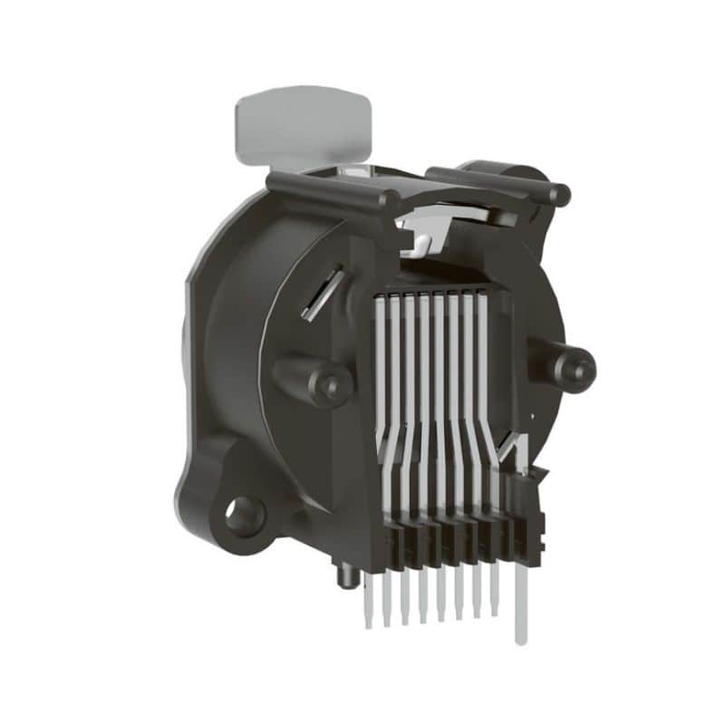 SEETRONIC SE8FBH GNIAZDO MONTAŻOWE RJ45 PCB POZIOME tył
